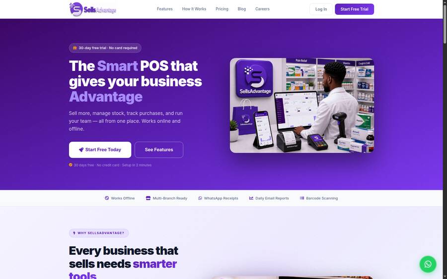 SellsAdvantage product screenshot