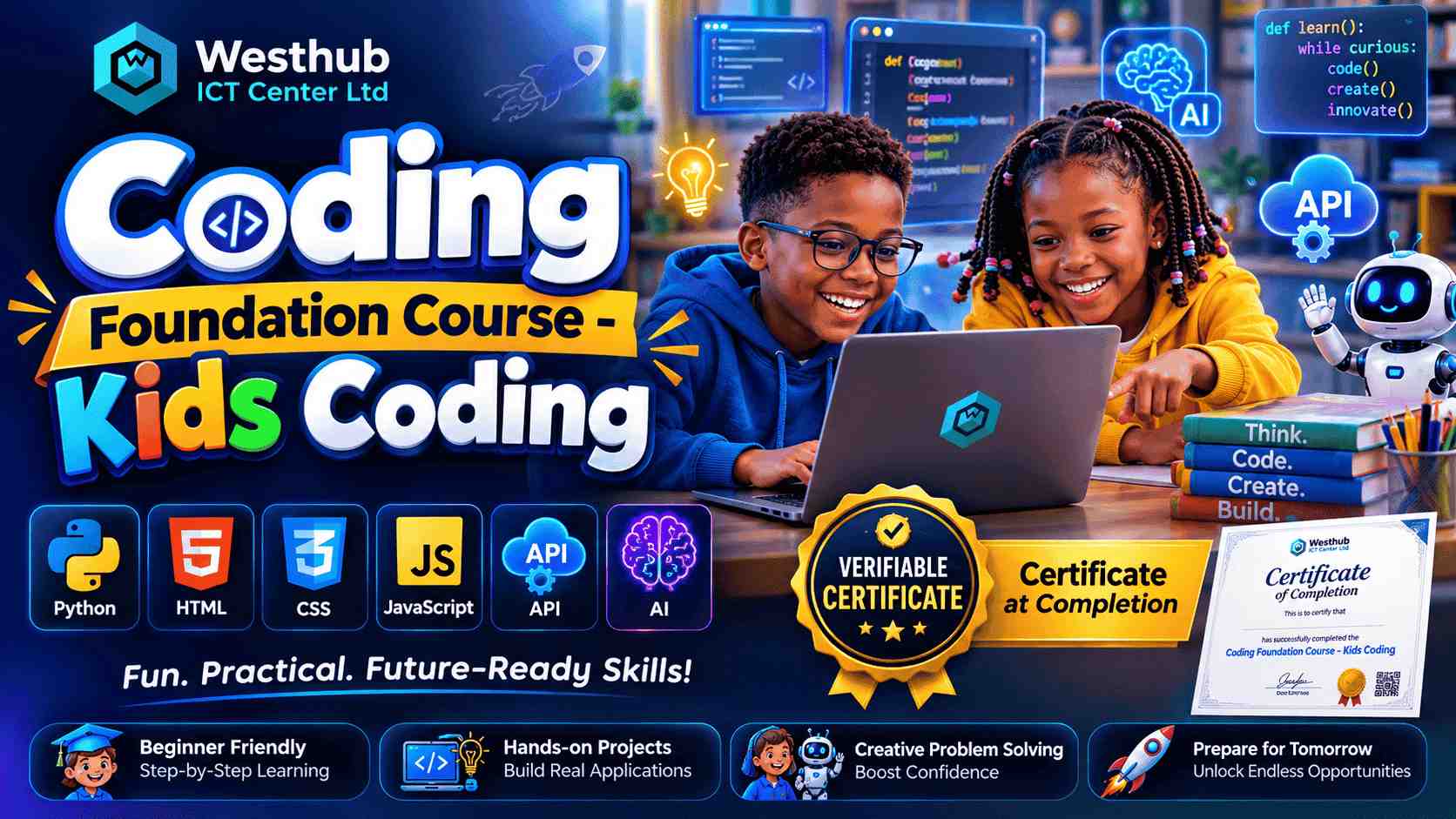 Coding Foundation Course- Kids Coding